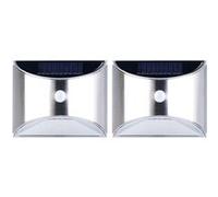 Lunartec 2 appliques murales solaires à LED avec détecteur de mouvement WL-130.solar