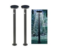 Lunartec 2 bornes lumineuses solaires 600lm à LED SWL-600 avec détecteurs