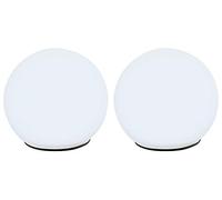 Lunartec 2 boules lumineuses à LED solaires Ø 9 cm