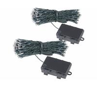 Lunartec 2 guirlandes lumineuses pour extérieur - À piles - 10 m