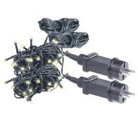 Lunartec 2 guirlandes lumineuses pour intérieur et extérieur - Blanc chaud - 4 m