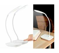 2 lampes de bureau à LED COB rechargeables avec col de cygne [PEARL]
