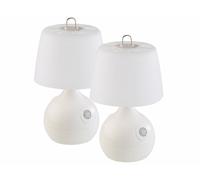 Lunartec 2 lampes de bureau sans fil à LED avec détecteur de mouvement