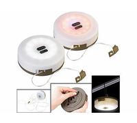 Lunartec 2 lampes de camping rechargeables avec guirlande 10 m