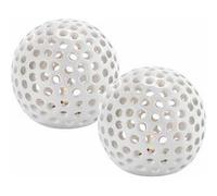 Lunartec 2 Lampes décoratives LED sans Fil en céramique