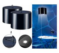 Lunartec 2 luminaires extérieurs LED à batterie solaire