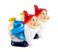 Lunartec 2 nains de jardin ''Malik'' - 14,5 cm