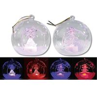 Ornements à LED couleur changeante Multicolore
