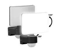 Lunartec 2 projecteurs LED avec détecteur de mouvement PIR - 2200 lm - 30 W - Blanc