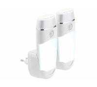 2 veilleuses et lampes nomades 4 en 1 rechargeable par induction [Lunartec]