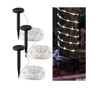 Lunartec 3 guirlandes solaires 50 LED