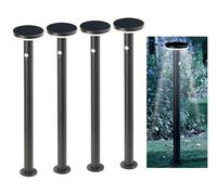 Lunartec 4 bornes lumineuses solaires 600lm à LED SWL-600 avec détecteurs