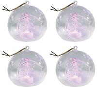 Lunartec 4 ornements à LED couleur changeante