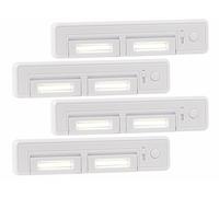 Lunartec 4 réglettes LED COB 80 lm LCL-28.rc