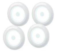 Lunartec : 4 spots à LED COB 120 lm pour meubles de cuisine avec télécommande et minuterie