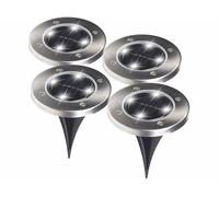 Lunartec 4 spots solaires 200 lm avec piquet