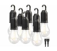 Lunartec 8 ampoules LED 120 lm rechargeables avec batteries