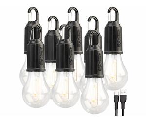 Lunartec 8 ampoules LED 120 lm rechargeables avec batteries