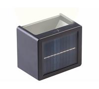 Lunartec Applique murale solaire à double faisceau réglable up & down CCT 25lm