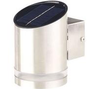 Lunartec Applique solaire à LED 20 LM en acier inoxydable