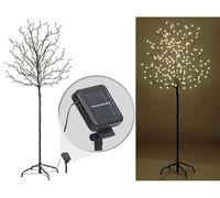 Arbre lumineux 150 cm avec 200 bourgeons à LED - Solaire [Lunartec]