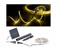 Lunartec : Bande à LED solaire 180 LED 3 m - Blanc chaud Blanc Chaud G