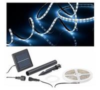 Lunartec Bande à LED solaire 180 LED 3 m – Blanc lumière du jour