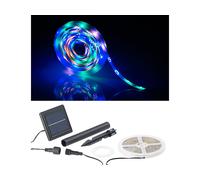 Lunartec Bande à LED solaire 90 LED 3 m - 3 couleurs