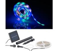 Lunartec Bande à LED solaire 90 LED 3 m - 3 couleurs