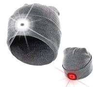 Lunartec Bonnet à LED Avant et arrière - Gris