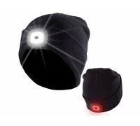 Lunartec Bonnet à LED – Avant et arrière – Noir