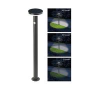 Lunartec Borne lumineuse solaire 600lm à LED SWL-600 avec détecteurs