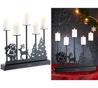 Lunartec Chandelier à LED ''Veillée de Noël''