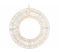 Lunartec Couronne lumineuse 1800 LED animées blanc chaud Ø 58 cm