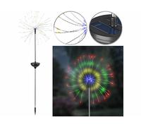 Lunartec Décoration lumineuse solaire à effet feu d'artifice - 120 LED - Couleurs