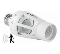 : Douille de lampe E27 à détecteur de mouvement