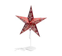 Lunartec Étoile lumineuse à LED - modèle rouge