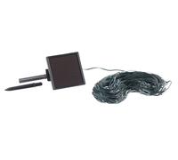 Filet lumineux solaire avec 144 LED blanc - 2 x 2 m [Lunartec]