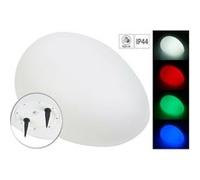 Lunartec : Galet lumineux solaire à LED RVBB télécommandé G