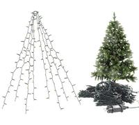 Lunartec Guirlande lumineuse 8 fils / 320 LED effet cascade pour sapin de Noël