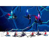 Lunartec Guirlande lumineuse 'Chapeaux de sorcières'