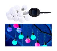 Guirlande lumineuse solaire multicolore - 5 mètres Multicolore G