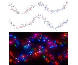 Lunartec Guirlande lumineuse tombante 3 m à 300 LED - RVB