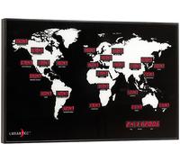 Horloge mondiale multifuseaux [Lunartec]