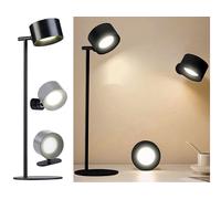 Lunartec Lampe 3 en 1 rechargeable avec tête amovible magnétique - coloris noir