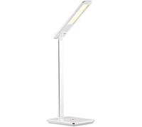 Lunartec – Lampe de bureau – Chargement compatible Qi, luminosité et couleurs réglables
