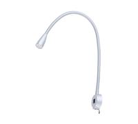 Lunartec Lampe de chevet murale à col de cygne et port de chargement USB