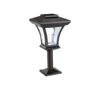 Lunartec Lampe de jardin solaire à LED sur pied