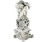 Lunartec Lampe de Jardin Solaire décorative Ange Rêveur