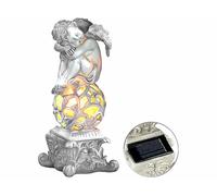 Lunartec Lampe de jardin solaire décorative ''Ange Rêveur''